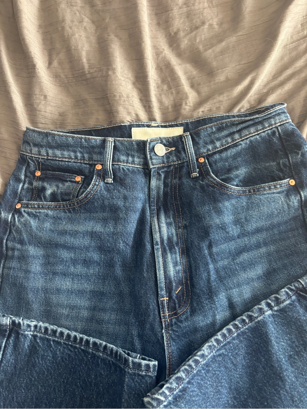 MOTHER Superior Half Pipe High rise ankle jeans sz 27 - Picture 9 of 10